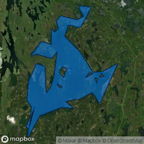 Boundary on map.