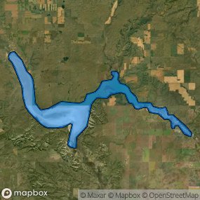 Boundary on map.