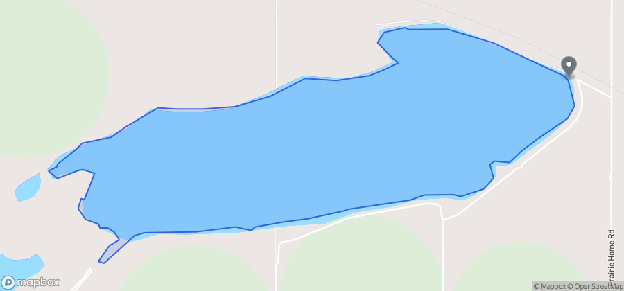 Map showing Bradwell Reservoir Beach on Bradwell Reservoir