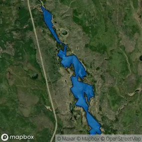 Boundary on map.