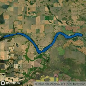 Boundary on map.