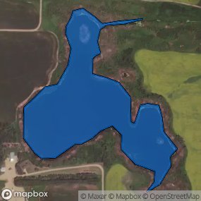 Boundary on map.
