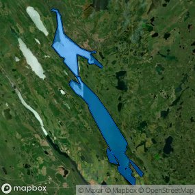 Boundary on map.