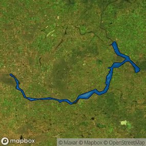 Boundary on map.
