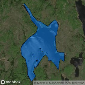 Boundary on map.