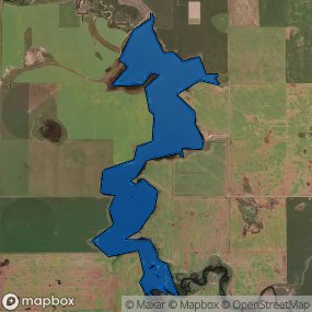 Boundary on map.