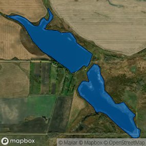 Boundary on map.