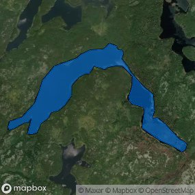 Boundary on map.