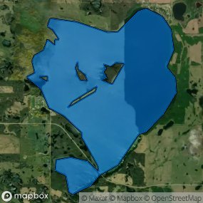 Boundary on map.
