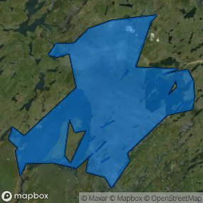 Boundary on map.