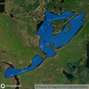 Boundary on map.
